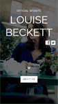 Mobile Screenshot of louise-beckett.com